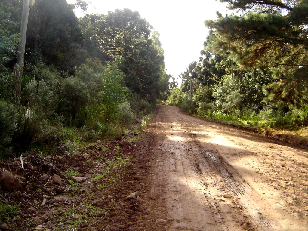 Caminho para o Parque estadual de Aparados da Serra
